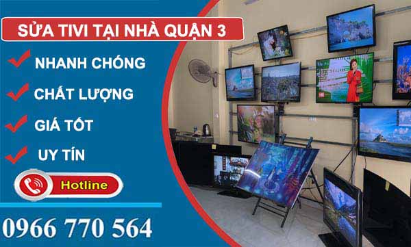 sửa tivi tại nhà quận 3