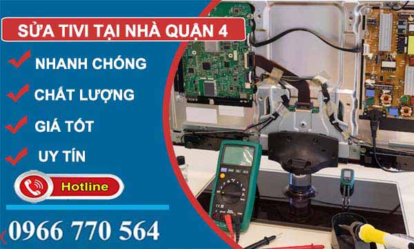 sửa tivi tại nhà quận 4