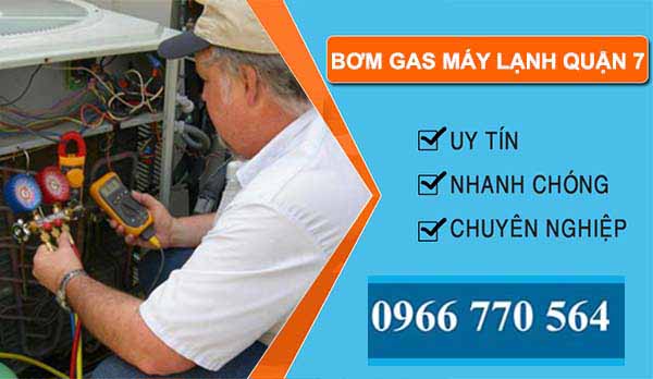 thi công bơm gas máy lạnh quận 7