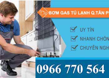 thi công bơm gas tủ lạnh quận tân phú