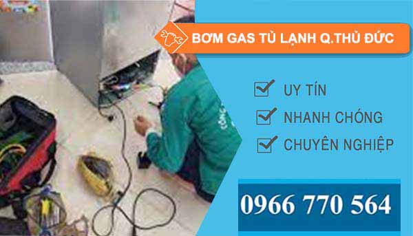 thi công bơm gas tủ lạnh quận thủ đức