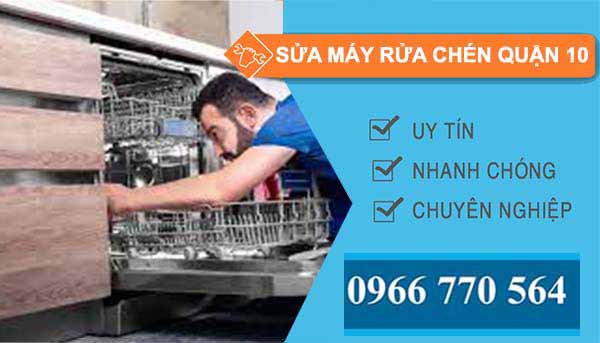 thi công sửa máy rửa chén quận 10