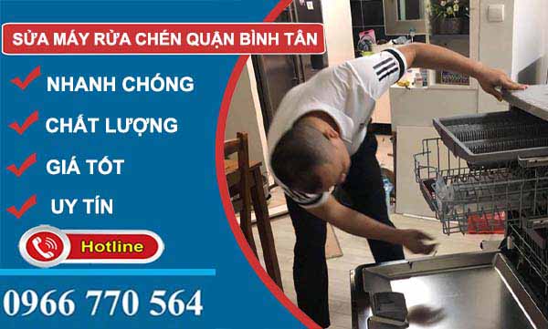 thi công sửa máy rửa chén quận bình tân