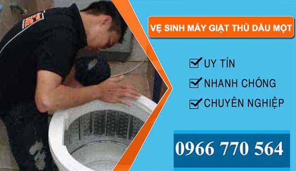 dịch vụ vệ sinh máy giặt thủ dầu một