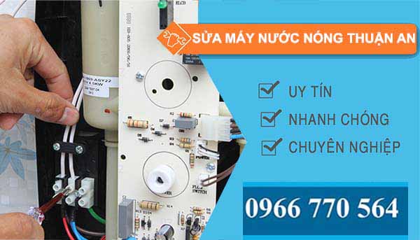 dịch vụ sửa máy nước nóng thuận an