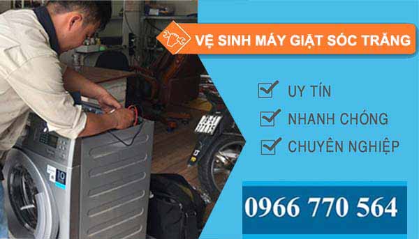 dịch vụ vệ sinh máy giặt sóc trăng