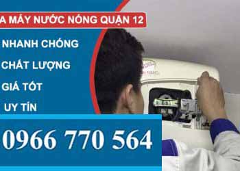 sửa máy nước nóng quận 12