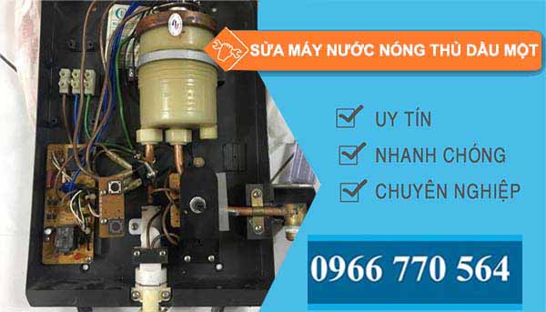 sửa máy nước nóng thủ dầu một