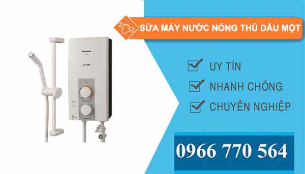 thi công sửa máy nước nóng thủ dầu một