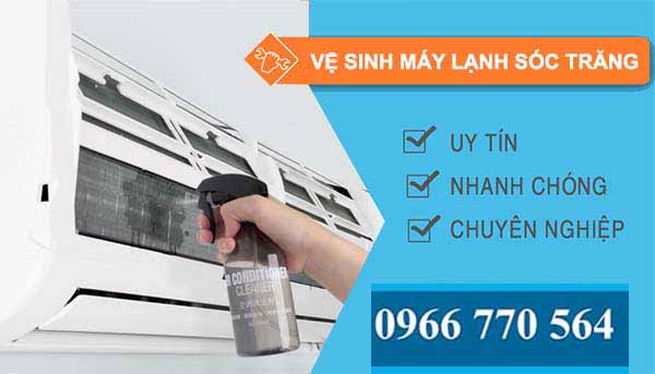 thi công vệ sinh máy lạnh sóc trăng