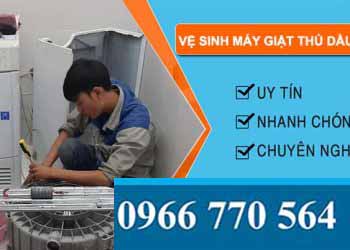 vệ sinh máy giặt thủ dầu một