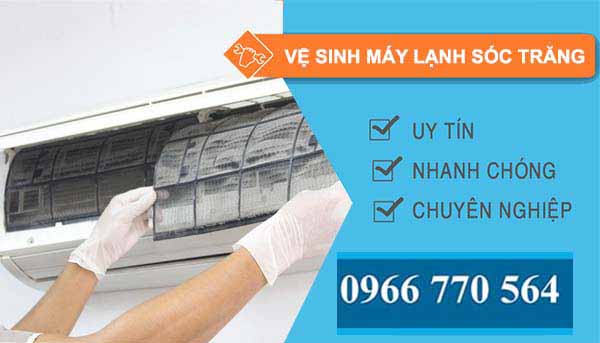 vệ sinh máy lạnh sóc trăng