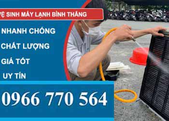 dịch vụ vệ sinh máy lạnh bình thắng