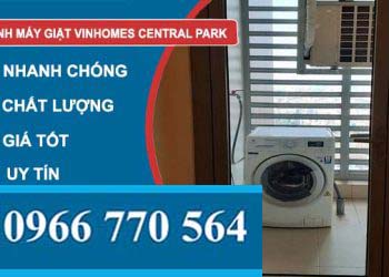 dịch vụ vệ sinh máy giặt Vinhomes Central Park