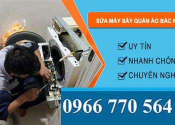 Sửa Máy Sấy Quần Áo Tại Bắc Ninh