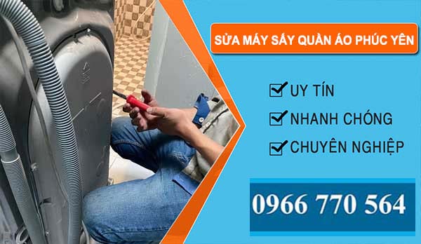 Sửa Máy Sấy Quần Áo tại  Phúc Yên