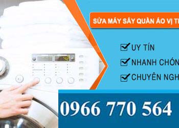 Sửa Máy Sấy Quần Áo tại Vị Thanh