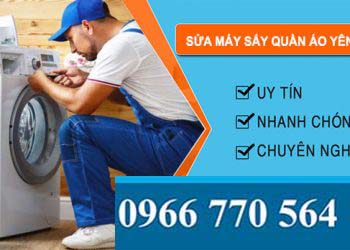 Sửa Máy Sấy Quần Áo Tại Yên Bái