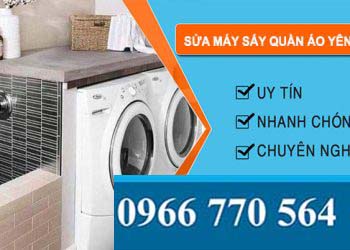 Sửa Máy Sấy Quần Áo Tại Yên Lạc