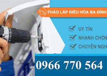 dịch vụ tháo lắp điều hòa ba đình