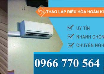 dịch vụ tháo lắp điều hòa hoàn kiếm