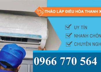 dịch vụ tháo lắp điều hòa thanh xuân