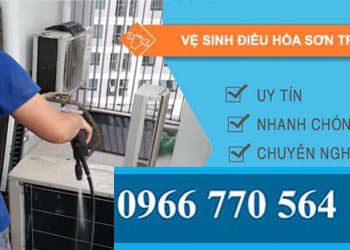 dịch vụ vệ sinh điều hòa sơn trà