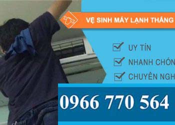 dịch vụ vệ sinh máy lạnh thắng nhì