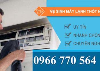 dịch vụ vệ sinh máy lạnh thốt nốt