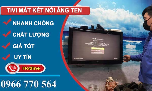 khắc phục tivi bị mất kết nối ăng ten