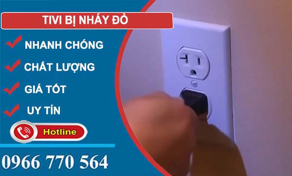 nguyên nhân tivi bị nháy đỏ