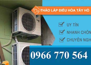 thợ tháo lắp điều hòa tây hồ