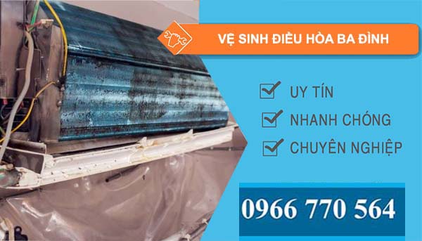 thợ vệ sinh điều hòa ba đình