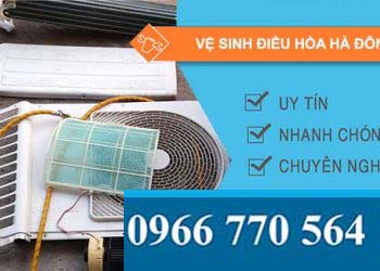 thợ vệ sinh điều hòa hà đông