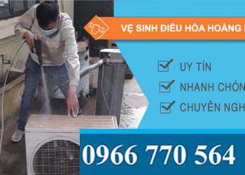 thợ vệ sinh điều hòa hoàng mai