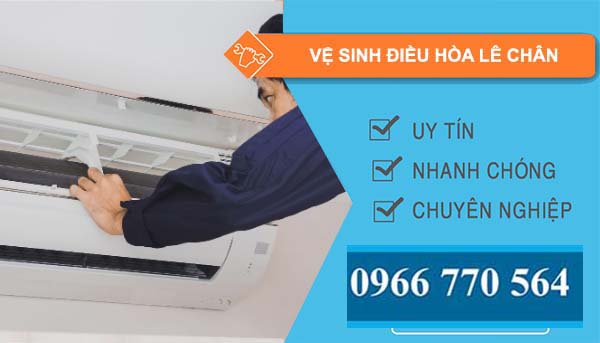 thợ vệ sinh điều hòa lê chân