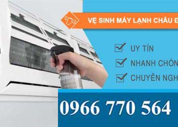 thợ vệ sinh máy lạnh châu đức