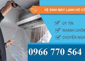 thợ vệ sinh máy lạnh hồ cốc