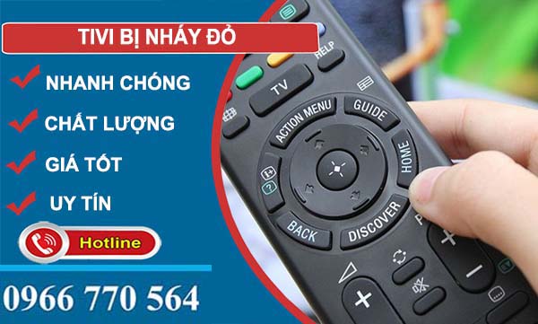 tivi bị nháy đỏ