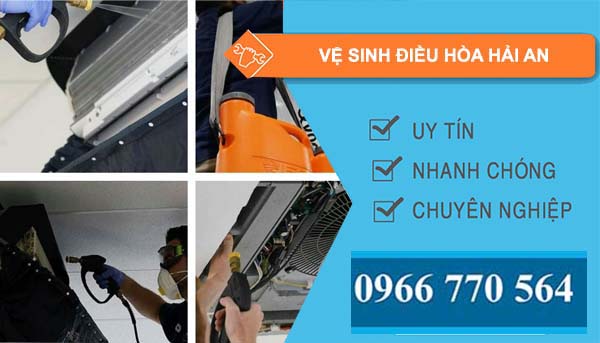 vệ sinh điều hòa hải an