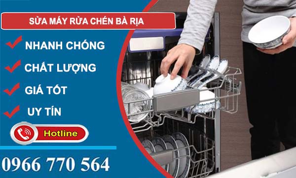 dịch vụ sửa máy rửa chén bà rịa