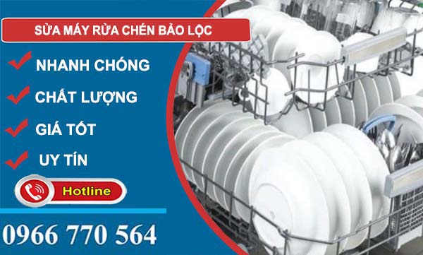 dịch vụ sửa máy rửa chén bảo lộc