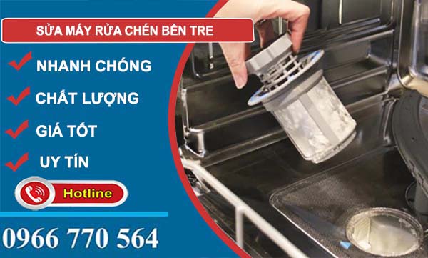 dịch vụ sửa máy rửa chén bến tre