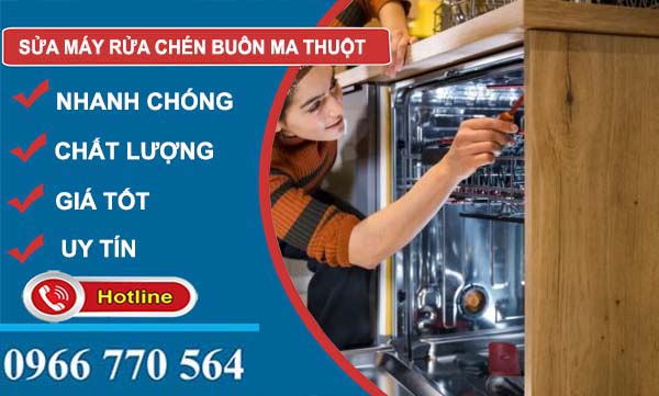 dịch vụ sửa máy rửa chén buôn ma thuột