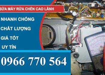 thợ sửa máy rửa chén cao lãnh