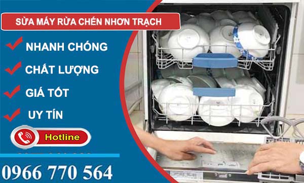 dịch vụ sửa máy rửa chén nhơn trạch