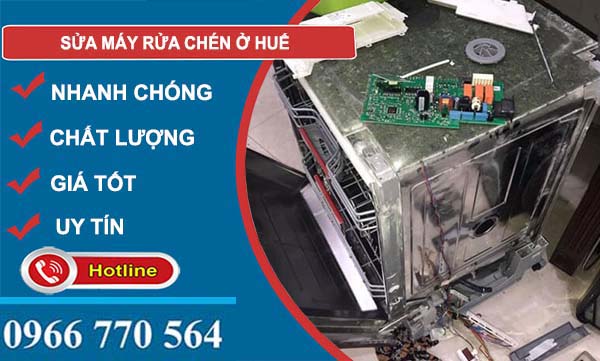 dịch vụ sửa máy rửa chén ở huế