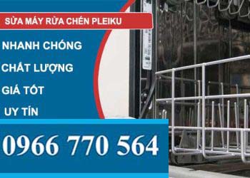 dịch vụ sửa máy rửa chén pleiku