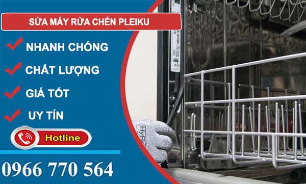 dịch vụ sửa máy rửa chén pleiku