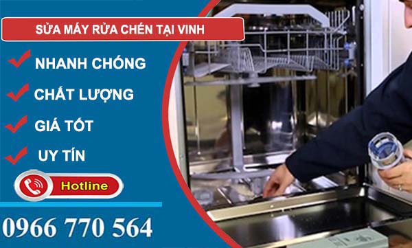 dịch vụ sửa máy rửa chén tại vinh